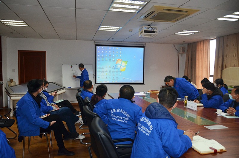 寧波萬(wàn)豪空間結(jié)構(gòu)工程有限公司膜結(jié)構(gòu)專(zhuān)業(yè)知識(shí)宣講會(huì)