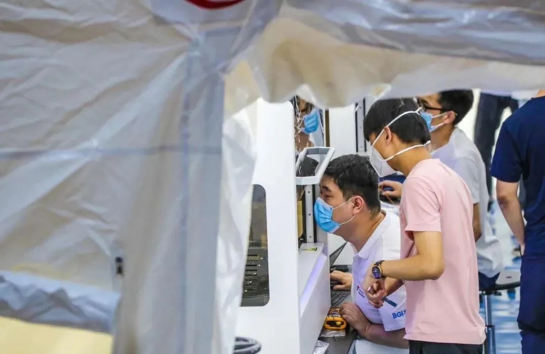 氣膜膜結構核酸檢測室現身大興體育中心 氣膜膜結構核酸檢測室現身大興體育中心