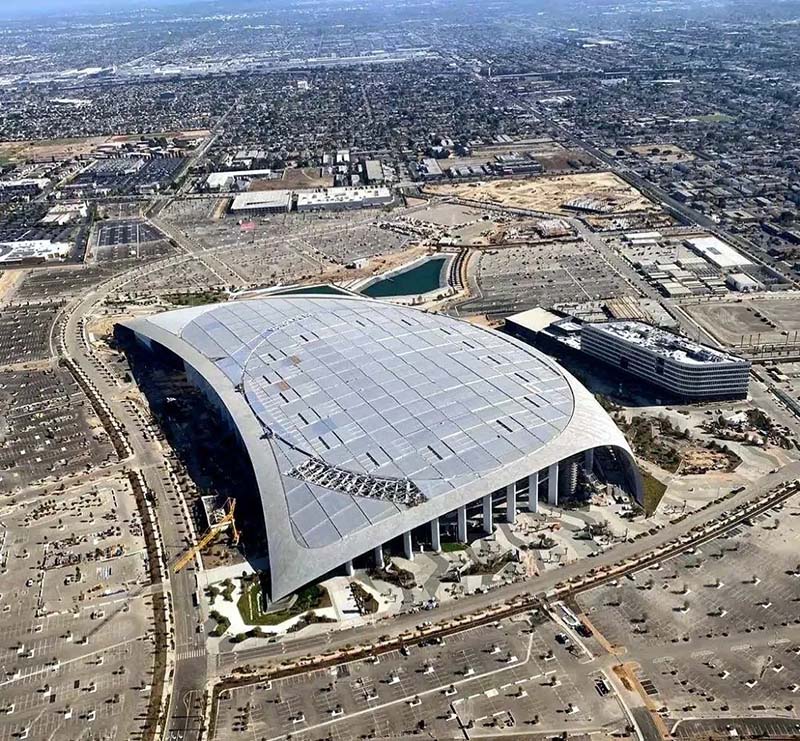 別具一格的 SoFi 體育場 別具一格的 SoFi 體育場