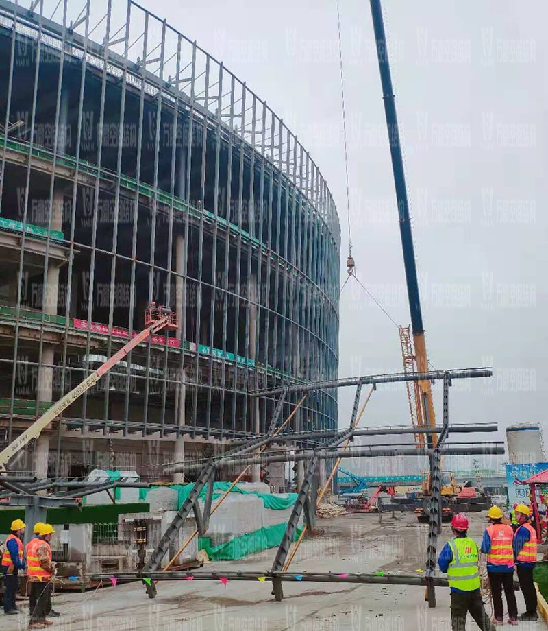 紹興國際會展中心一期B區(qū)會議中心PTFE膜結(jié)構(gòu)工程 紹興國際會展中心一期B區(qū)會議中心PTFE膜結(jié)構(gòu)工程