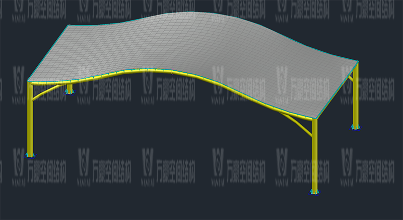 樂清鐵定溜溜樂園膜結(jié)構工程位于浙江省溫州市樂清市，項目鋼膜結(jié)構雨棚包括6號商業(yè)街蜂窩狀ETFE膜結(jié)構、檢票口PTFE膜結(jié)構、售票口PVDF膜結(jié)構。    目前，售票口、檢票口已全部完成；6號商業(yè)街支撐結(jié)構已安裝完成，正在吊裝網(wǎng)殼，網(wǎng)殼共分為11片，正在吊裝第3片。  樂清鐵定溜溜樂園膜結(jié)構工程商業(yè)街網(wǎng)殼吊裝中  樂清鐵定溜溜樂園膜結(jié)構工程商業(yè)街網(wǎng)殼吊裝中  樂清鐵定溜溜樂園膜結(jié)構工程商業(yè)街網(wǎng)殼吊裝中  樂清鐵定溜溜樂園膜結(jié)構工程商業(yè)街網(wǎng)殼吊裝中  樂清鐵定溜溜樂園膜結(jié)構工程商業(yè)街網(wǎng)殼吊裝中    期待整個工程的完工，來領略它別致的風采。