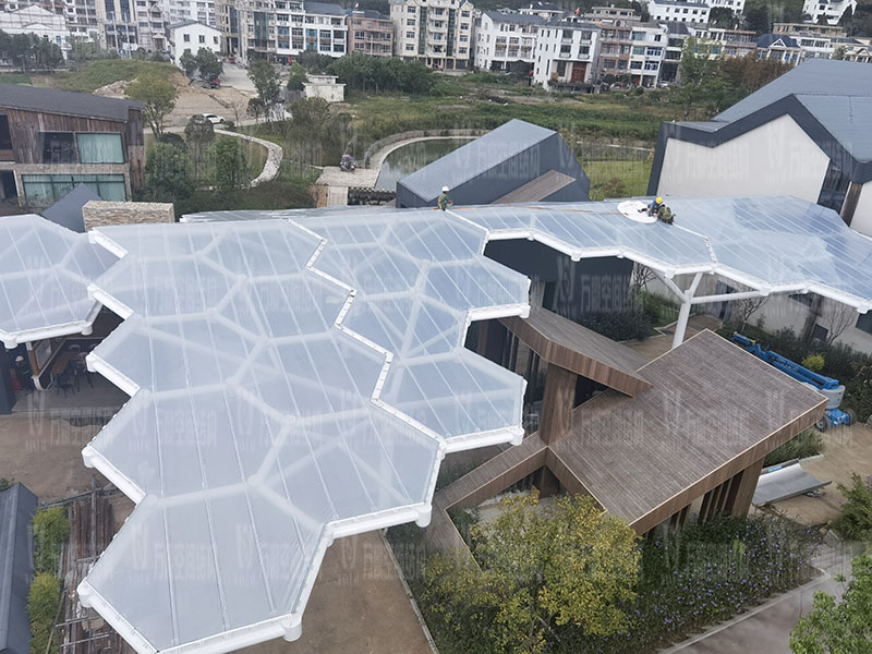 樂清鐵定溜溜樂園膜結(jié)構工程