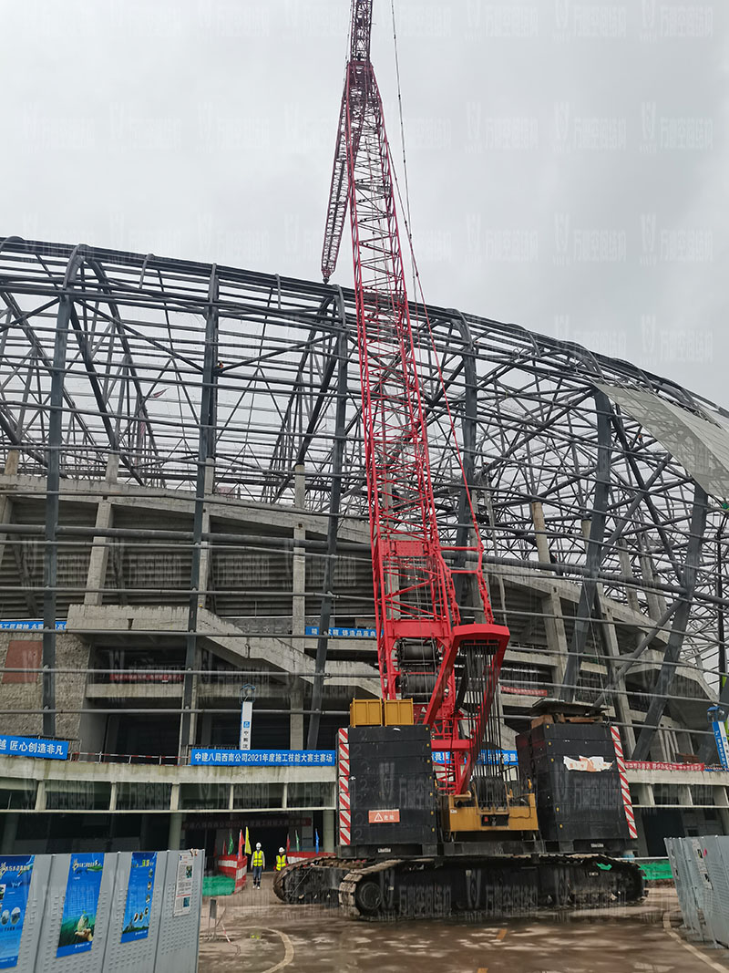 亞運會棒（壘）球體館、亞洲杯主辦場地重慶龍興足球場膜結(jié)構(gòu)項目動員大會