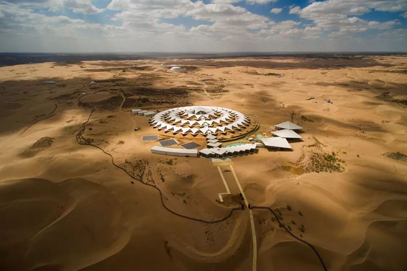 沙漠中的“蓮花” - 響沙灣蓮花酒店 沙漠中的“蓮花” - 響沙灣蓮花酒店