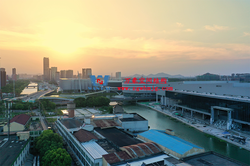 紹興國際會(huì)展中心PTFE網(wǎng)格織物幕墻項(xiàng)目