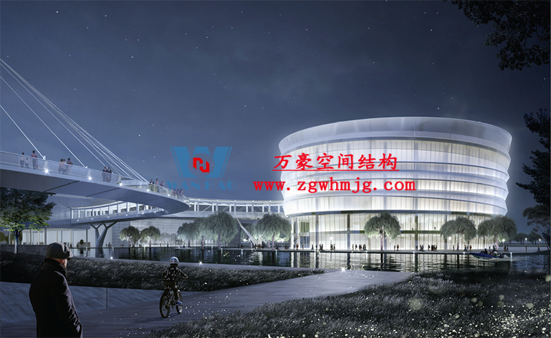 紹興國際會(huì)展中心PTFE網(wǎng)格織物幕墻項(xiàng)目