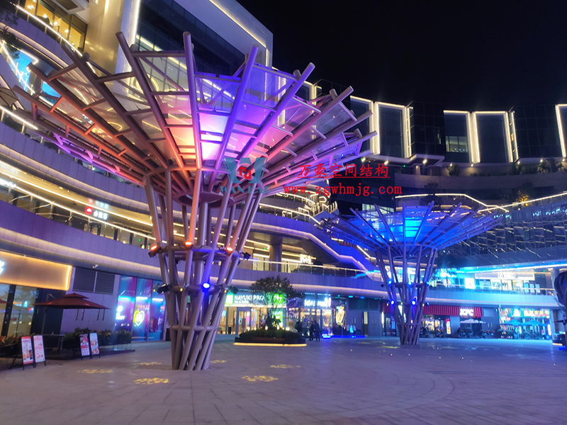 膜結構組成的完美建筑體系