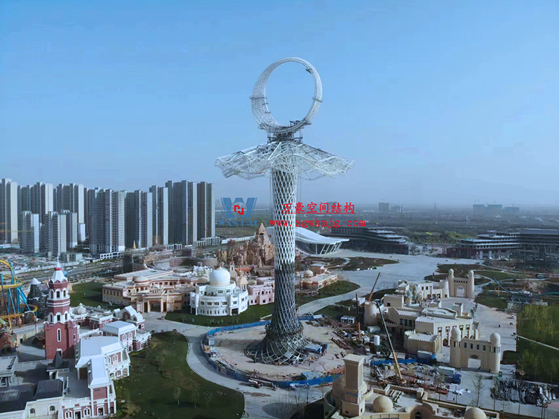 I TOWER-芭蕾舞者裙擺提升安裝階段完美收官！