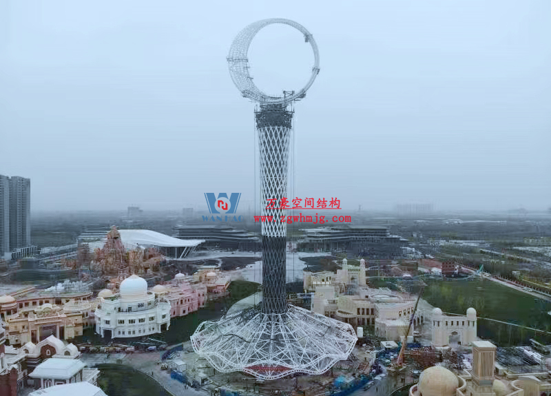 I TOWER-芭蕾舞者裙擺提升安裝階段完美收官！