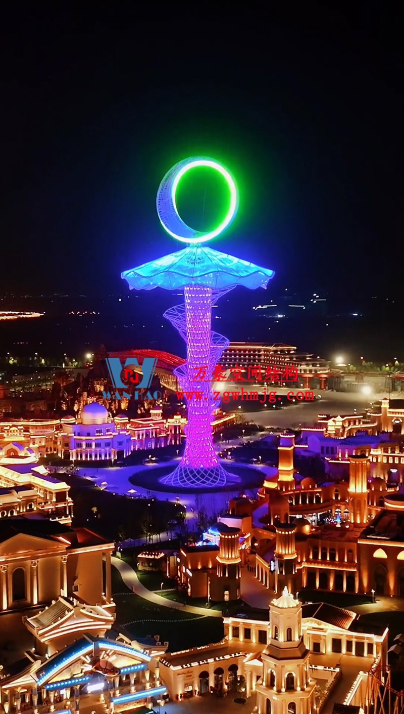 身姿輕盈，造型優(yōu)美的膜結構建筑