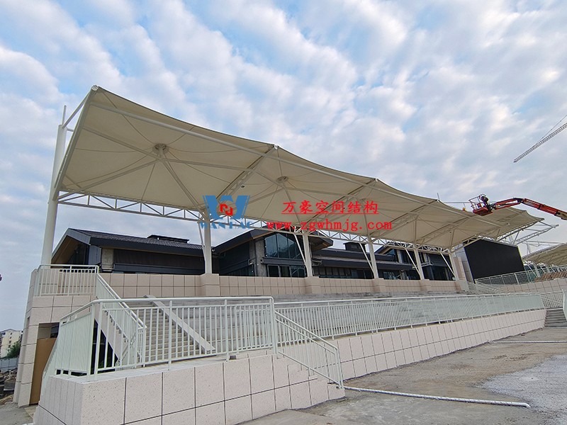 四川職業(yè)技術學院鋰電科技學院建設項目看臺膜結(jié)構(gòu)工程