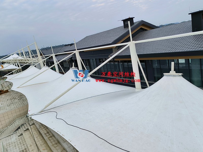 四川職業(yè)技術學院鋰電科技學院建設項目看臺膜結(jié)構(gòu)工程