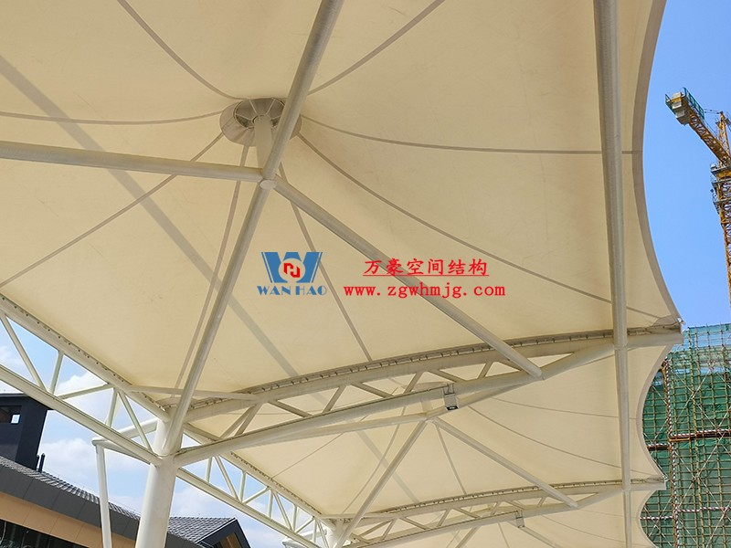 四川職業(yè)技術學院鋰電科技學院建設項目看臺膜結(jié)構(gòu)工程