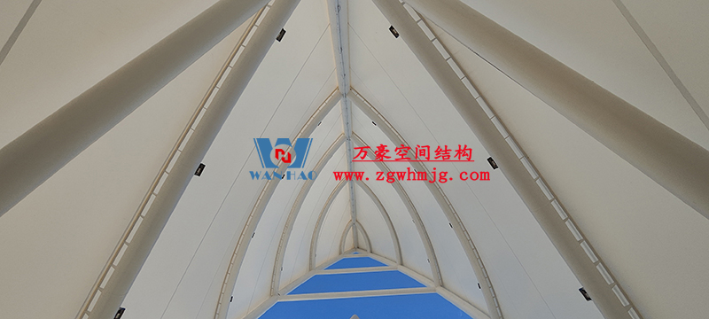 陜西定邊馬蓮灘沙漠公園鋼膜結(jié)構(gòu)工程