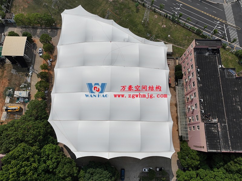 國網(wǎng)江西省電力有限公司培訓(xùn)中心實訓(xùn)基地改造膜結(jié)構(gòu)工程