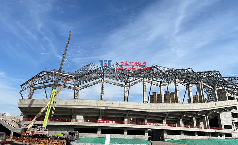 張掖奧體中心建設(shè)項(xiàng)目（EPC）總承包體育場PTFE膜結(jié)構(gòu)專業(yè)分包工程