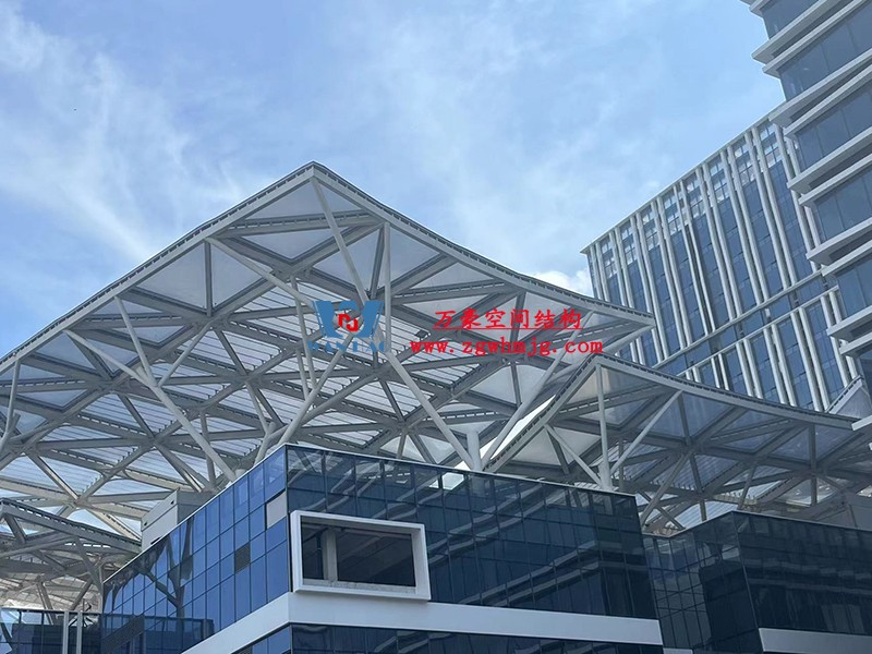 中交海南總部基地項目A地塊三標(biāo)段ETFE膜結(jié)構(gòu)項目