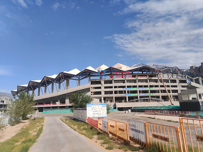 張掖奧體中心建設(shè)項(xiàng)目（EPC）總承包體育場PTFE膜結(jié)構(gòu)專業(yè)分包工程