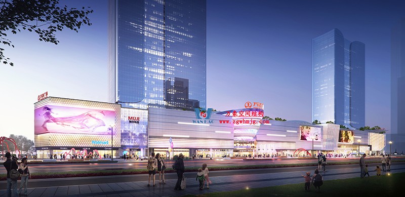 明宇廣場6號地塊商業(yè)（萬達廣場）改造項目鋼膜結構ETFE膜結構蓋頂天幕項目