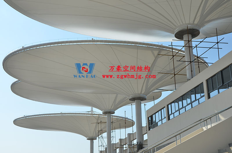 常州大學體育場膜結構項目