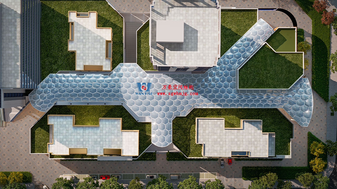 賦含夢幻色彩的商業(yè)街膜結(jié)構(gòu)天幕，即將閃亮登場！