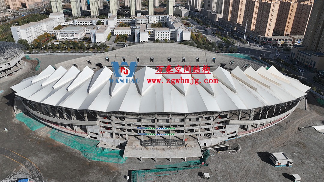 張掖奧體中心建設(shè)項(xiàng)目（EPC）總承包體育場PTFE膜結(jié)構(gòu)專業(yè)分包工程