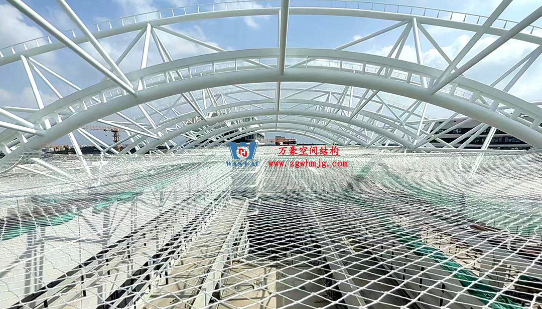 工程進(jìn)度全速推進(jìn)，PTFE膜材張拉在即！