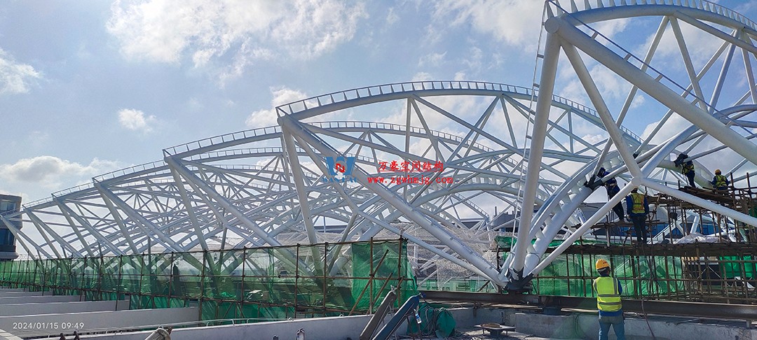 海南醫(yī)學院第一附屬醫(yī)院江東新院區(qū)鋼結(jié)構(gòu)工程