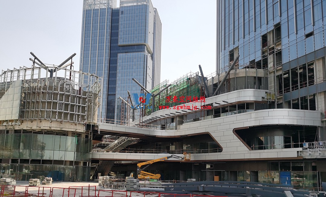 組合型創(chuàng)意消費空間|紹興華發(fā)金融活力城ETFE膜結(jié)構(gòu)商業(yè)天幕