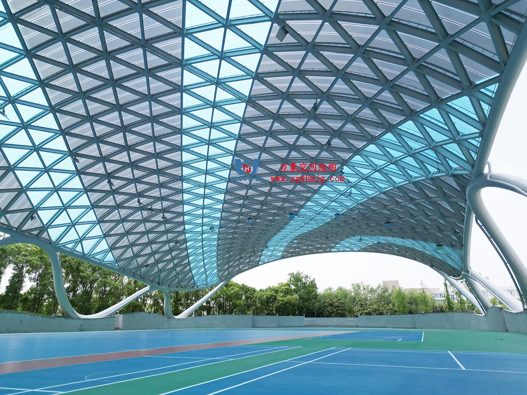 上海工程技術(shù)大學(xué)松江校區(qū)風雨操場ETFE膜結(jié)構(gòu)項目