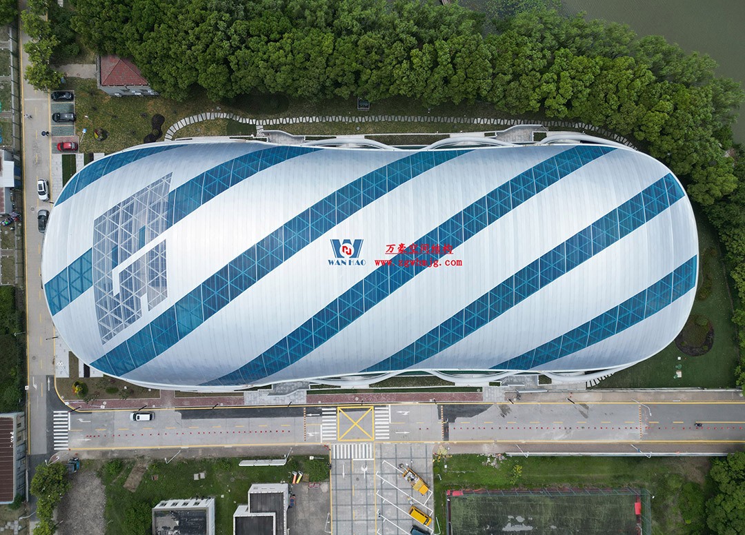 上海工程技術(shù)大學(xué)松江校區(qū)風雨操場ETFE膜結(jié)構(gòu)項目