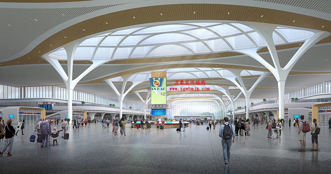 重慶東站站房正在加速建設(shè)，全力繪就項(xiàng)目新篇章