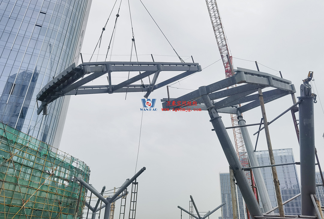 攻堅克難，全速推進(jìn)|這個ETFE商業(yè)天幕迎來新進(jìn)展