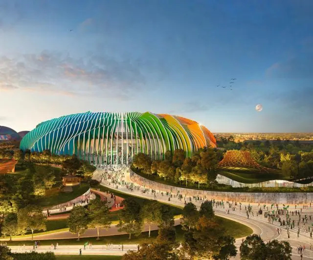 沙特公布2034年世界杯的15個(gè)場(chǎng)館設(shè)計(jì)，預(yù)計(jì)耗資數(shù)千億美元