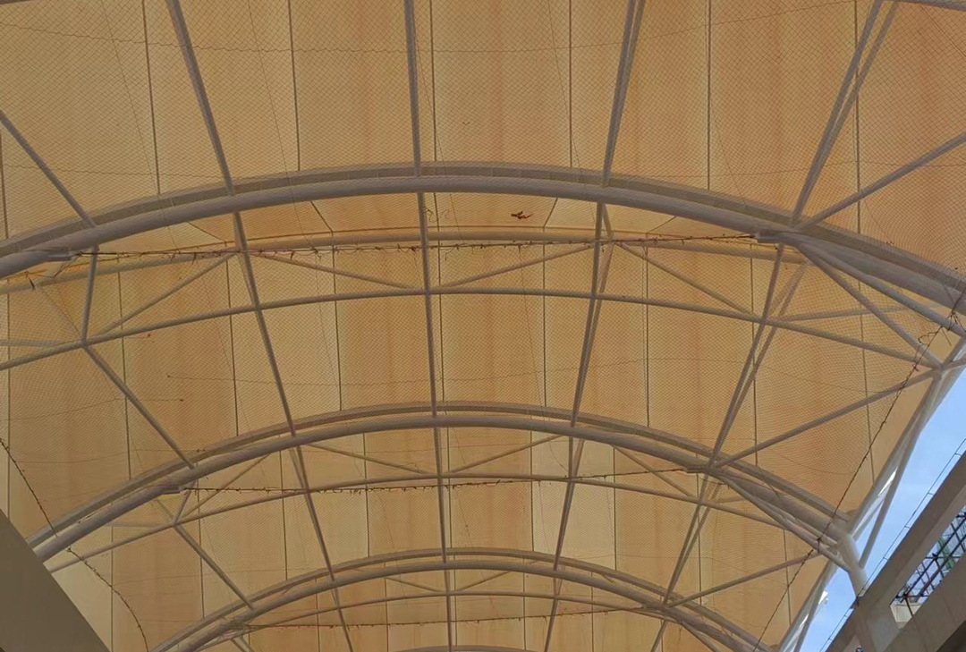 超強(qiáng)臺風(fēng)"摩羯"狂嘯登陸，這個膜結(jié)構(gòu)天幕經(jīng)受嚴(yán)峻考驗(yàn)！