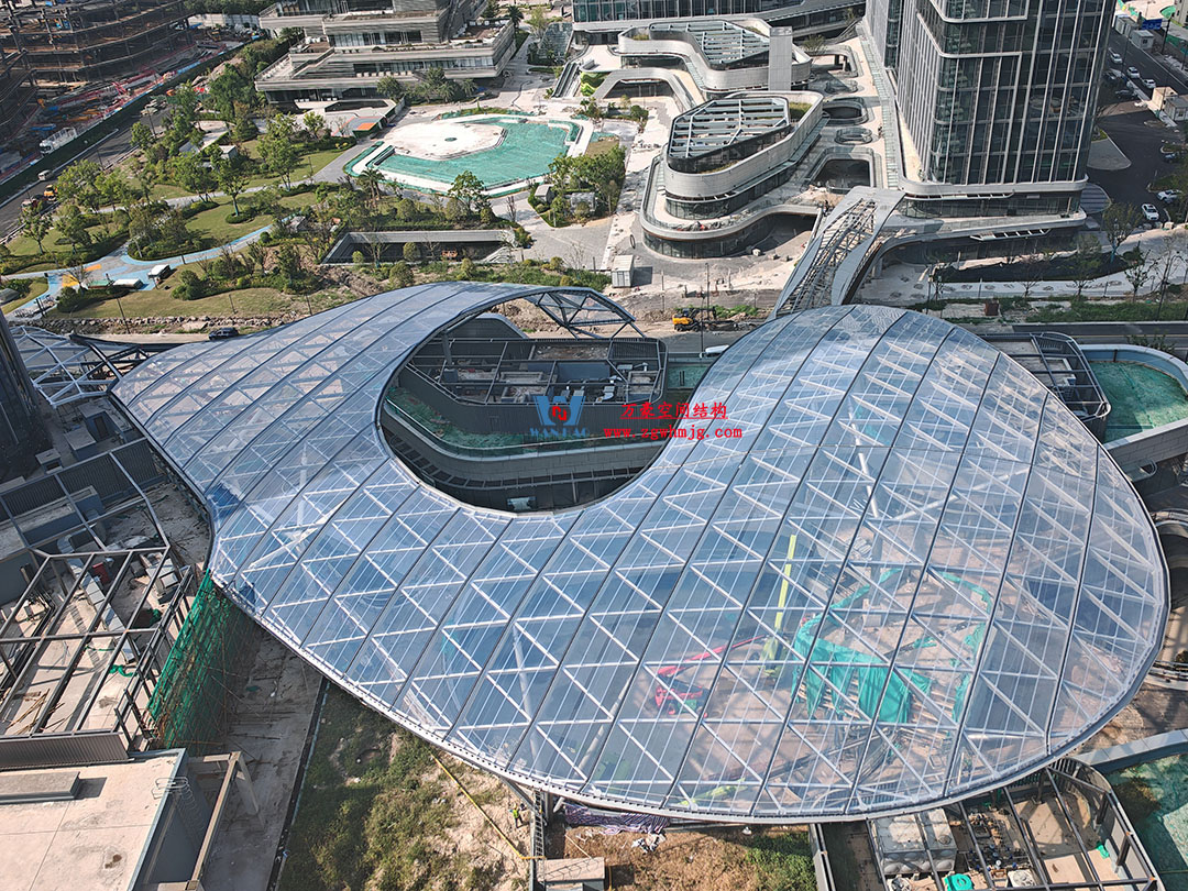 紹興華發(fā)金融活力城ETFE膜結(jié)構(gòu) 紹興華發(fā)金融活力城ETFE膜結(jié)構(gòu)