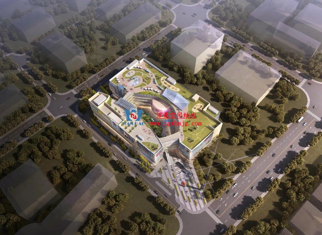 廣州從化鳳凰新天地商業(yè)街天幕項目：ETFE PTFE膜結(jié)構(gòu)打造城市靈動