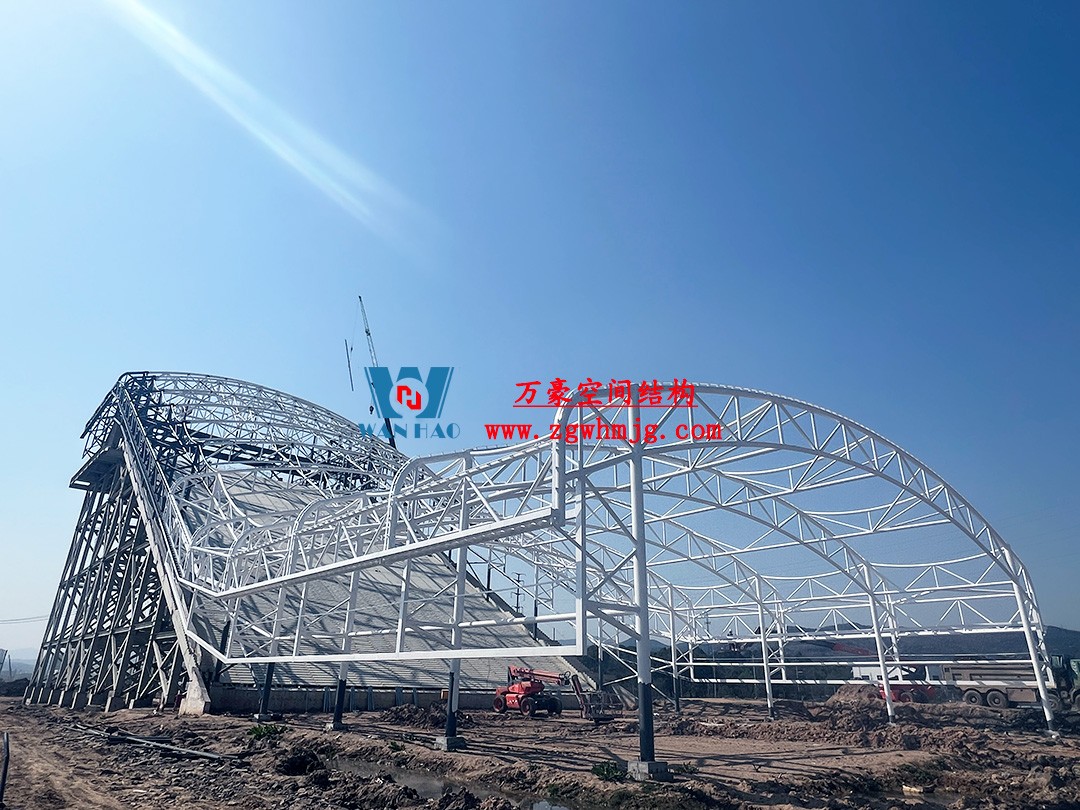 比亞迪紹興嵊州賽車場(chǎng)干拔沙坡觀景平臺(tái)鋼膜結(jié)構(gòu)