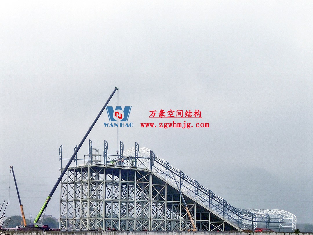 比亞迪紹興嵊州賽車場干拔沙坡觀景平臺鋼結(jié)構(gòu)項目