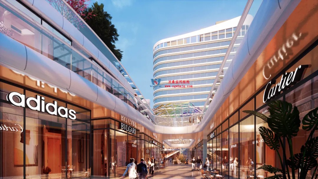 廣州茂名總匯天街商業(yè)街ETFE膜結(jié)構(gòu)項(xiàng)目