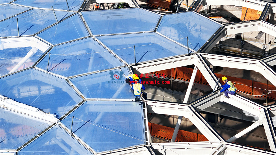 浙江萬豪空間結(jié)構(gòu)集團(tuán)有限公司安吉云安里項(xiàng)目膜結(jié)構(gòu)工程進(jìn)展報(bào)告 浙江萬豪空間結(jié)構(gòu)集團(tuán)有限公司安吉云安里項(xiàng)目膜結(jié)構(gòu)工程進(jìn)展報(bào)告