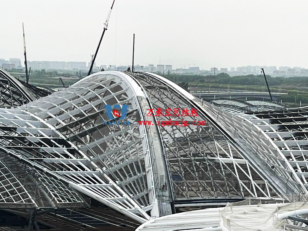 鄭州中原高鐵港數(shù)字展貿(mào)城ETFE膜結(jié)構(gòu) PTFE膜結(jié)構(gòu)項目 鄭州中原高鐵港數(shù)字展貿(mào)城ETFE膜結(jié)構(gòu) PTFE膜結(jié)構(gòu)項目