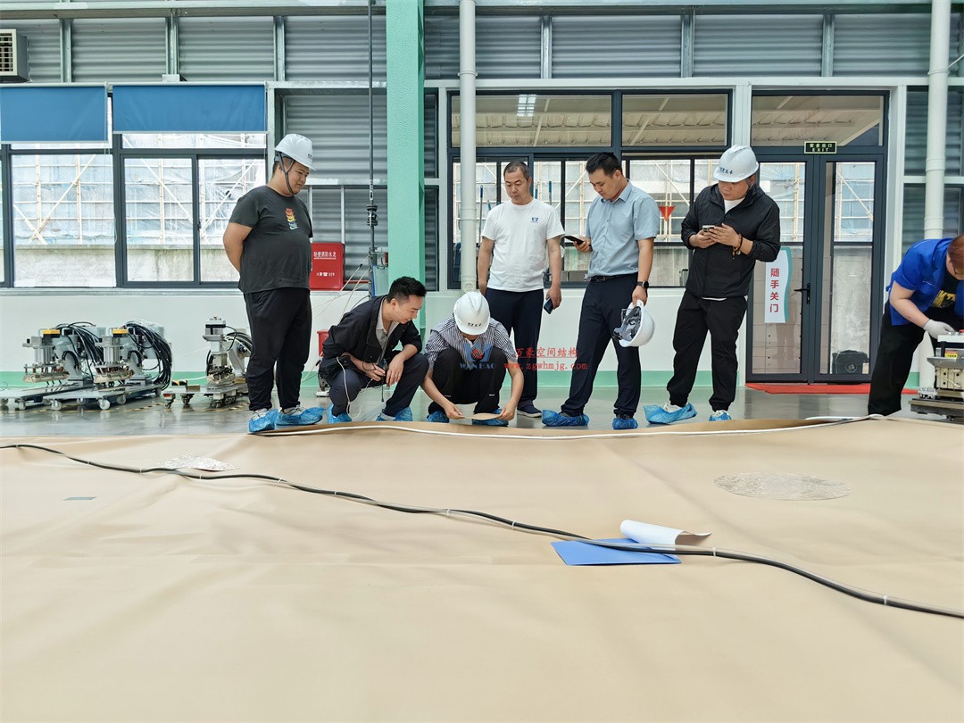 科技賦能品質(zhì)工程 | 萬豪集團攜手浙大團隊圓滿完成無錫奧體中心膜結(jié)構(gòu)排水試驗驗收 科技賦能品質(zhì)工程 | 萬豪集團攜手浙大團隊圓滿完成無錫奧體中心膜結(jié)構(gòu)排水試驗驗收