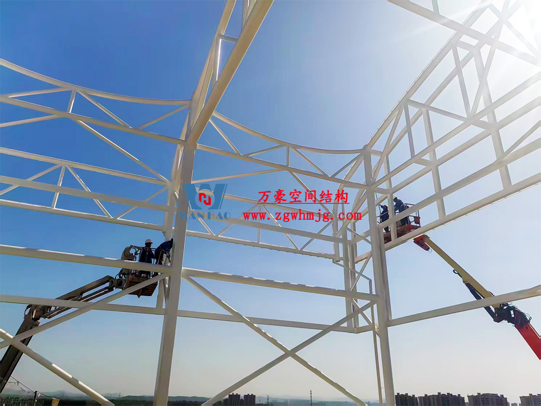 比亞迪紹興嵊州賽車場干拔沙坡觀景平臺鋼結(jié)構(gòu)項目