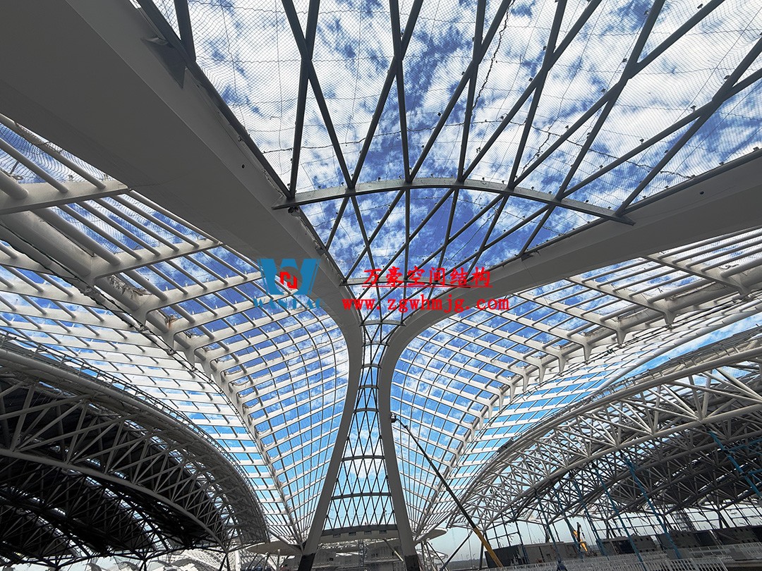 鄭州中原高鐵港數(shù)字展貿(mào)城ETFE膜結(jié)構(gòu) PTFE膜結(jié)構(gòu)項目 鄭州中原高鐵港數(shù)字展貿(mào)城ETFE膜結(jié)構(gòu) PTFE膜結(jié)構(gòu)項目