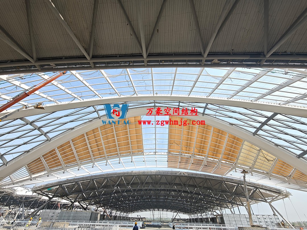 鄭州中原高鐵港數(shù)字展貿(mào)城ETFE膜結(jié)構(gòu) PTFE膜結(jié)構(gòu)項目 鄭州中原高鐵港數(shù)字展貿(mào)城ETFE膜結(jié)構(gòu) PTFE膜結(jié)構(gòu)項目