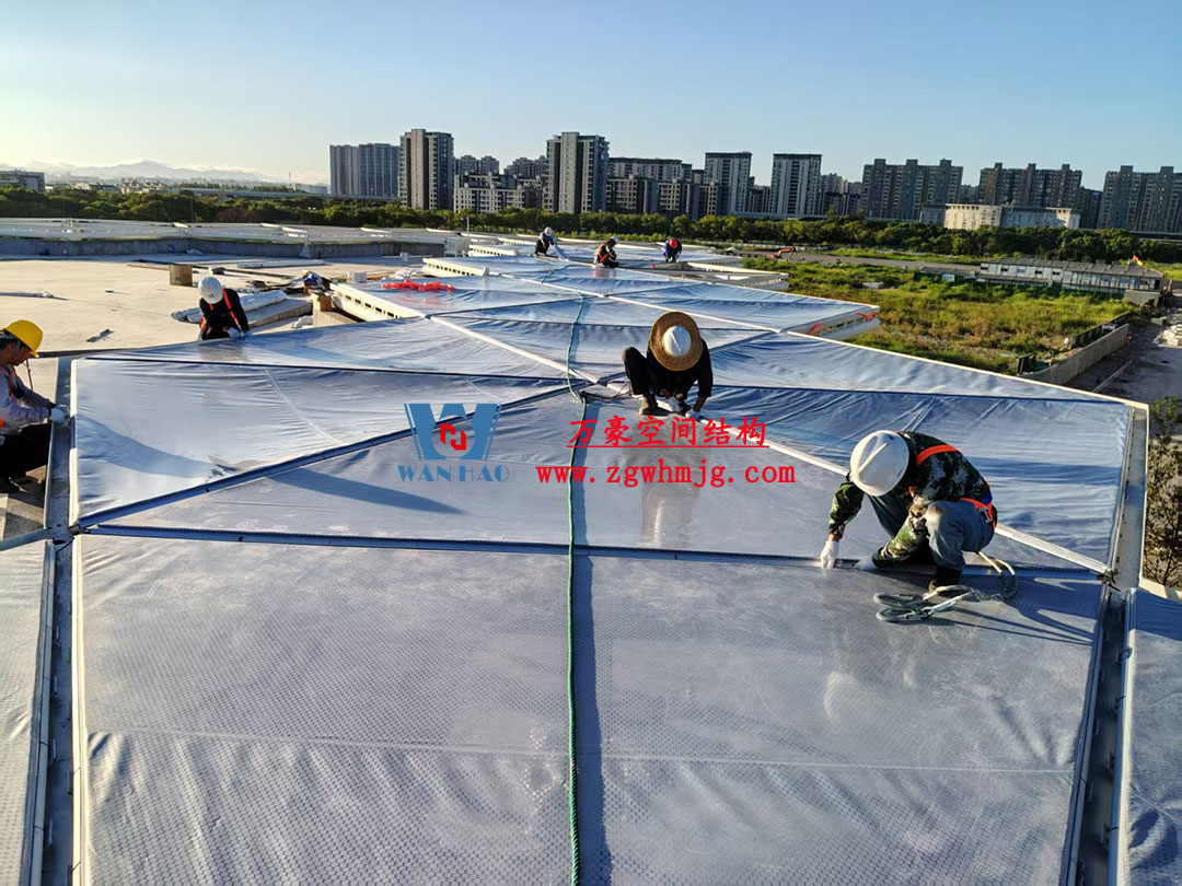 寧波江北未來城社區(qū)ETFE氣枕膜結(jié)構(gòu)項(xiàng)目