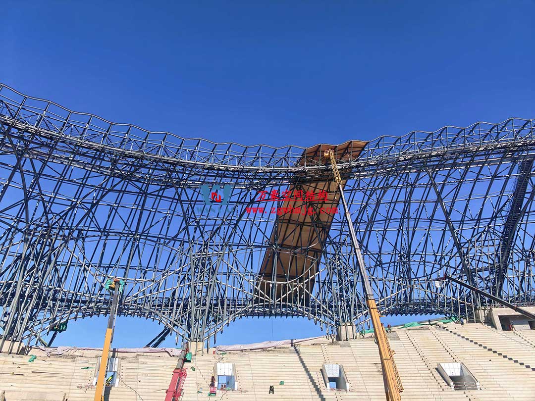 山東蓬萊體育場PTFE膜結(jié)構(gòu)項目