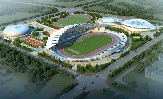 張掖奧體中心建設(shè)項目（EPC）總承包體育場PTFE膜結(jié)構(gòu)專業(yè)分包工程