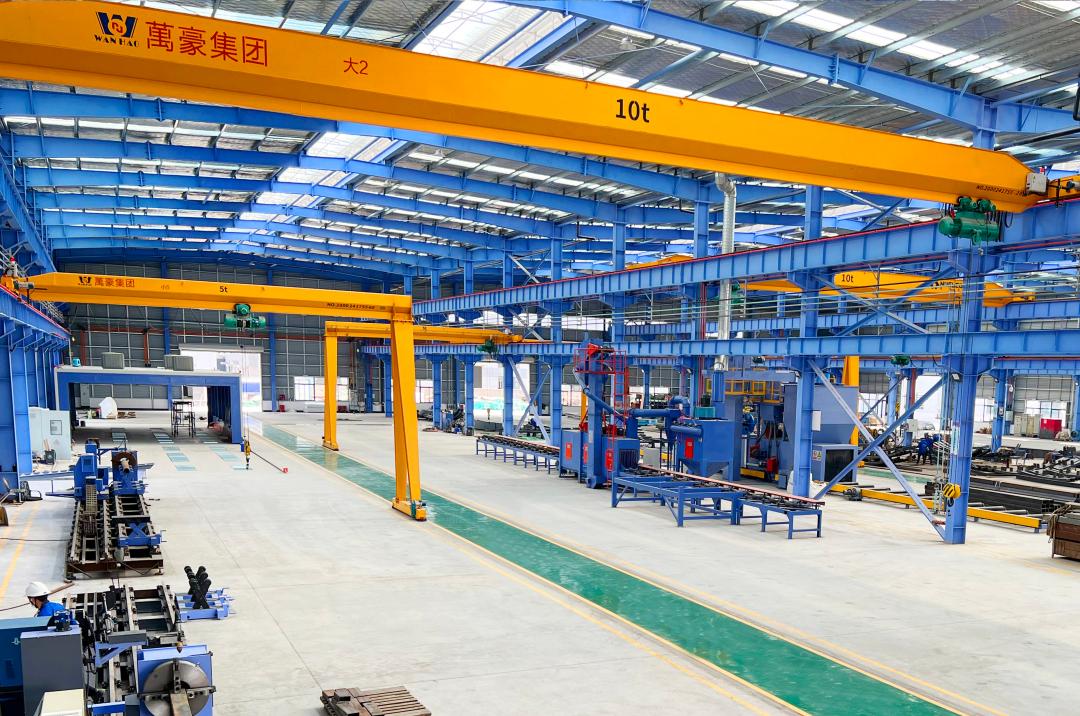 萬(wàn)豪集團(tuán)鋼車(chē)間